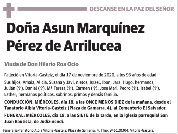 Asun Marquínez Pérez de Arrilucea