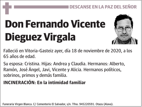 Fernando Vicente Dieguez Virgala