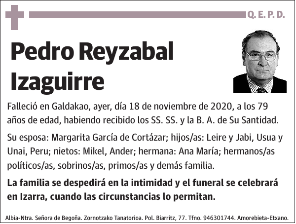 Pedro Reyzabal Izaguirre