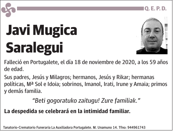 Javi Mugica Saralegui