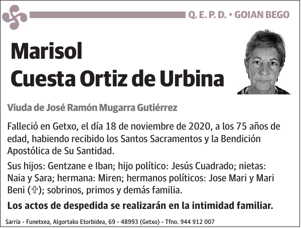 Marisol Cuesta Ortiz de Urbina