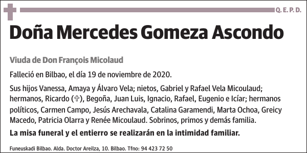 Mercedes Gomeza Ascondo