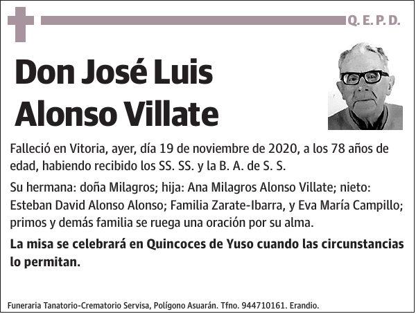 José Luis Alonso Villate