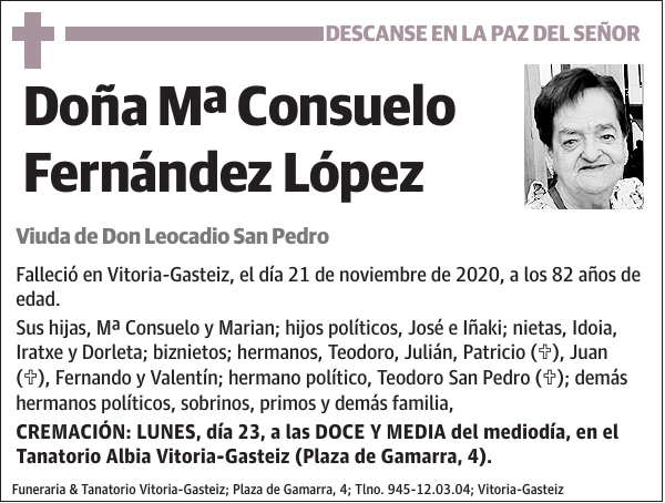 Mª Consuelo Fernández López