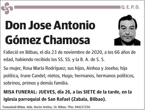 Jose Antonio Gómez Chamosa