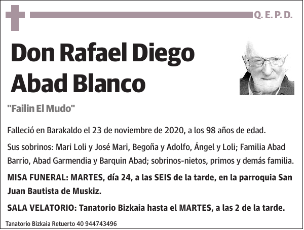 Rafael Diego Abad Blanco