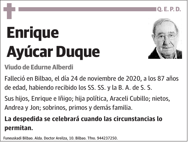 Enrique Ayúcar Duque