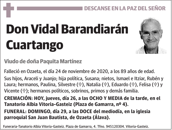 Vidal Barandiarán Cuartango