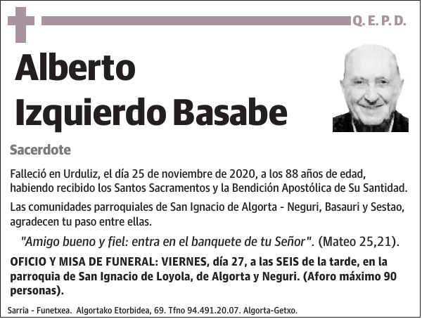 Alberto Izquierdo Basabe