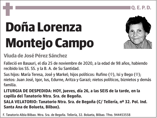 Lorenza Montejo Campo