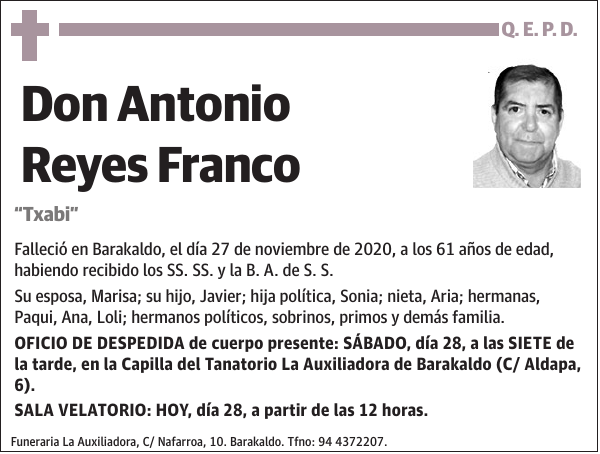 Antonio Reyes Franco Txabi