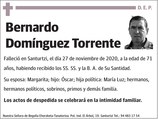 Bernardo Domínguez Torrente