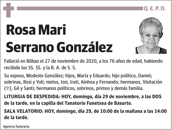 Rosa Mari Serrano González