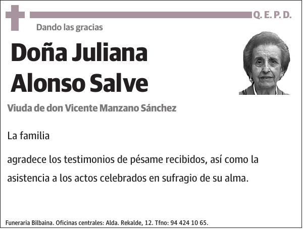 Juliana Alonso Salve