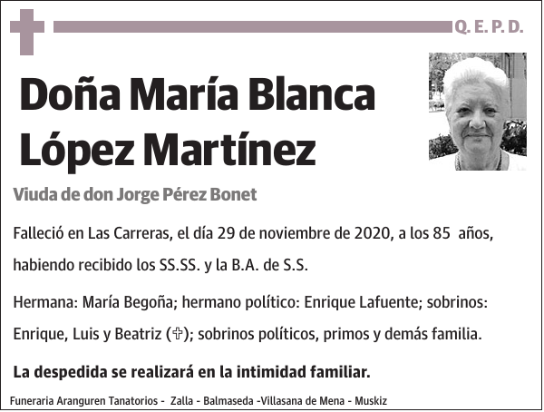 María Blanca López Martínez