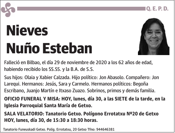 Nieves Nuño Esteban