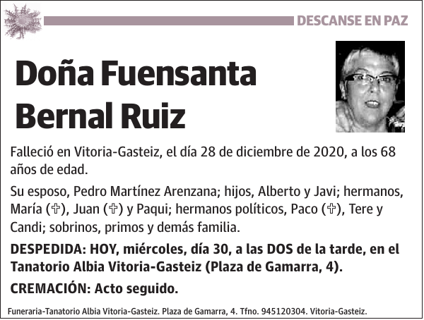 Fuensanta Bernal Ruiz