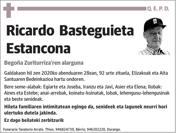 Ricardo Basteguieta Estancona