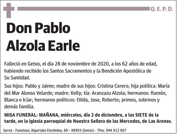 Pablo Alzola Earle