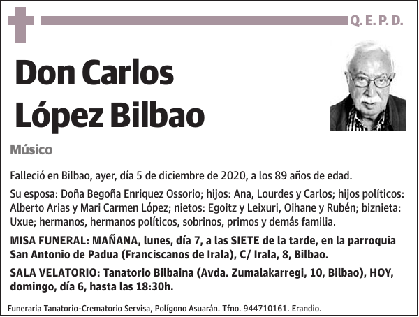 Carlos López Bilbao