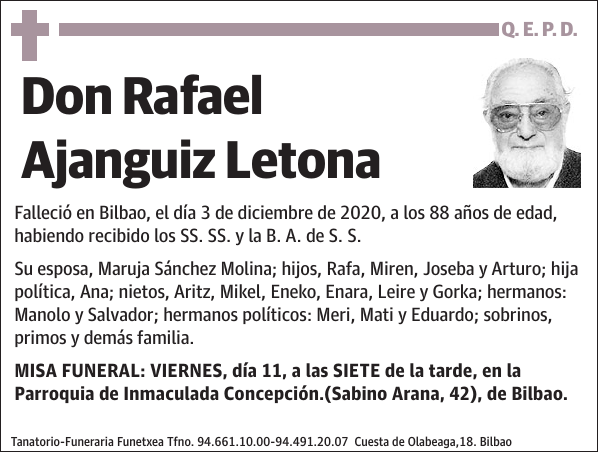 Rafael Ajanguiz Letona