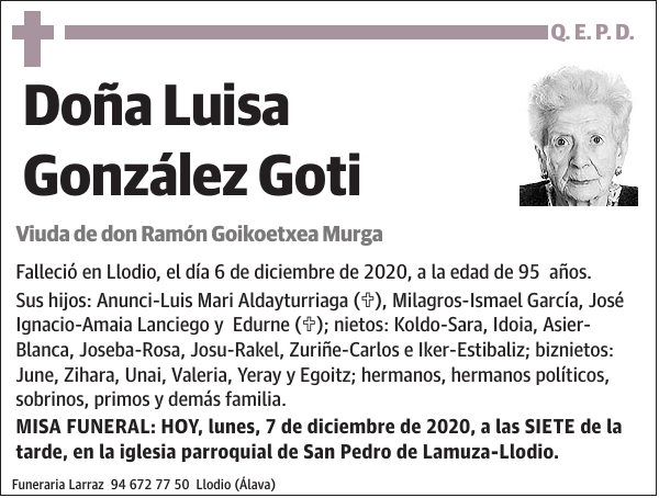 Luisa González Goti