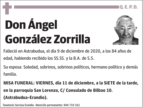 Ángel González Zorrilla