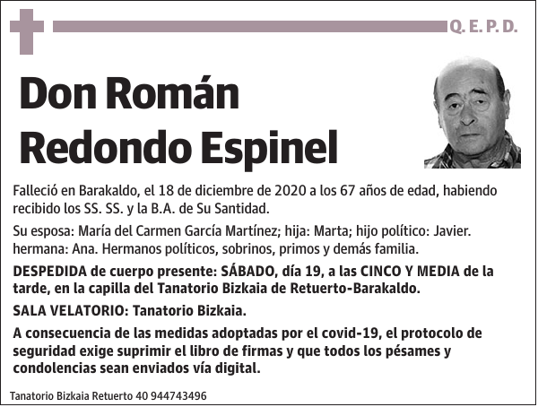 Román Redondo Espinel