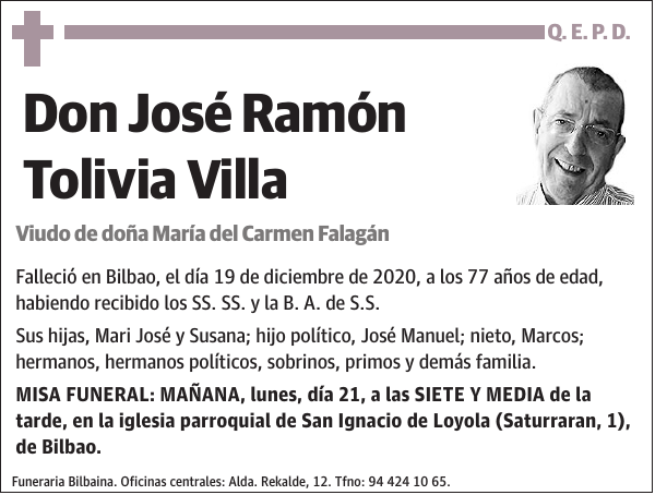 José Ramón Tolivia Villa