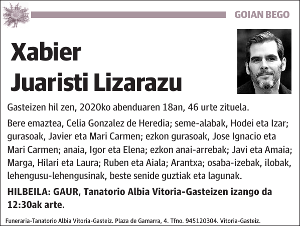 Xabier Juaristi Lizarazu