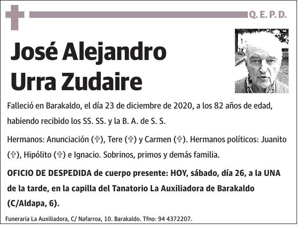 José Alejandro Urra Zudaire