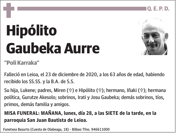 Hipólito Gaubeka Aurre