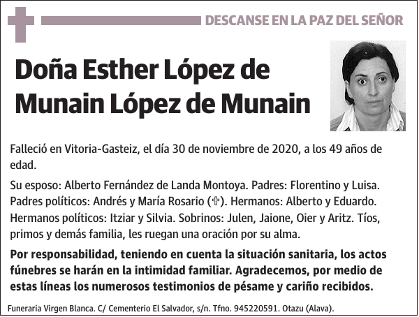 Esther López de Munain López de Munain