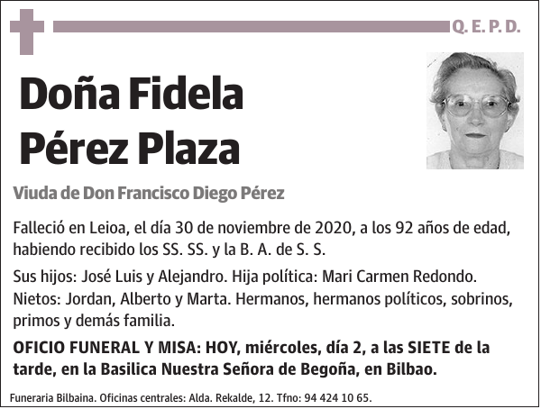 Fidela Pérez Plaza