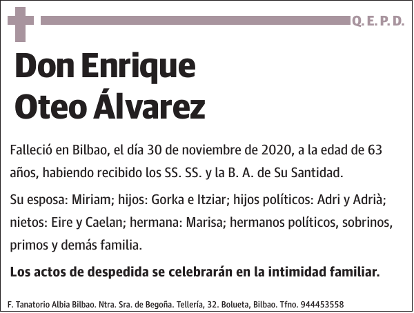 Enrique Oteo Álvarez