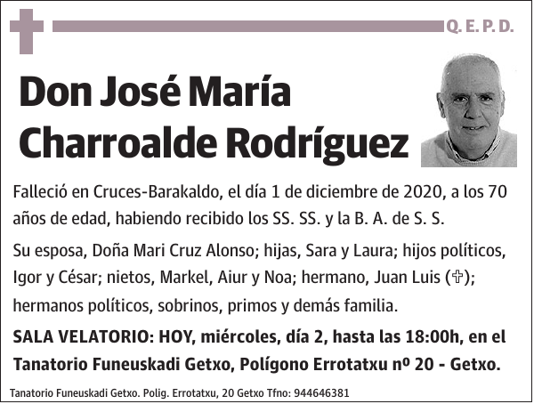 José María Charroalde Rodríguez