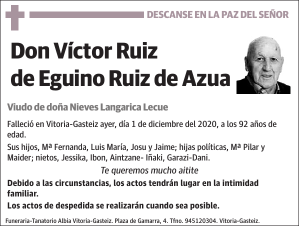 Víctor Ruiz de Eguino Ruiz de Azua