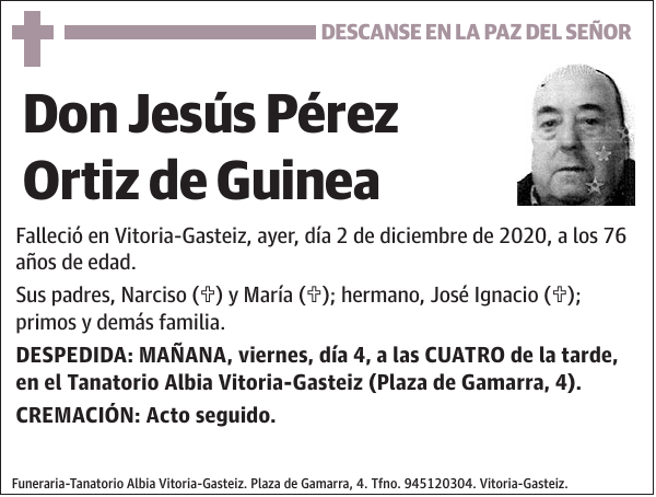 Jesús Pérez Ortiz de Guinea