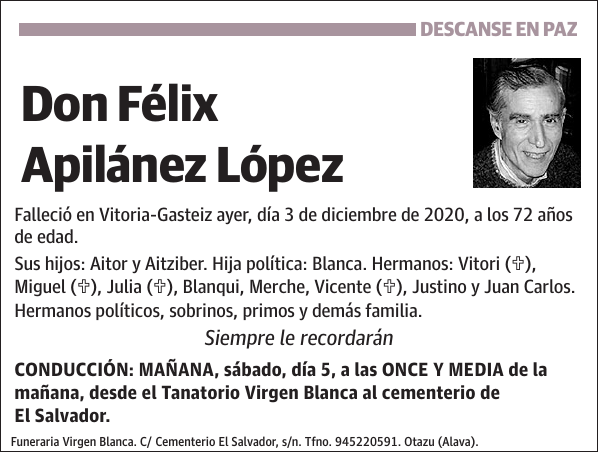 Félix Apilánez López