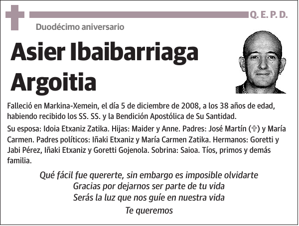 Asier Ibaibarriaga Argoitia