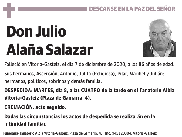 Julio Alaña Salazar