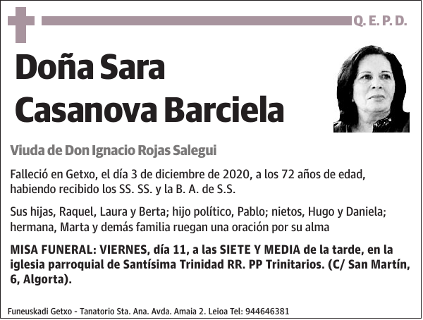 Sara Casanova Barciela