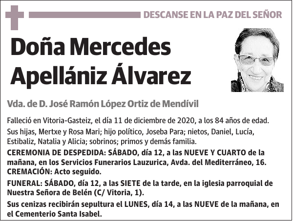 Mercedes Apellániz Álvarez