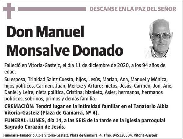 Manuel Monsalve Donado