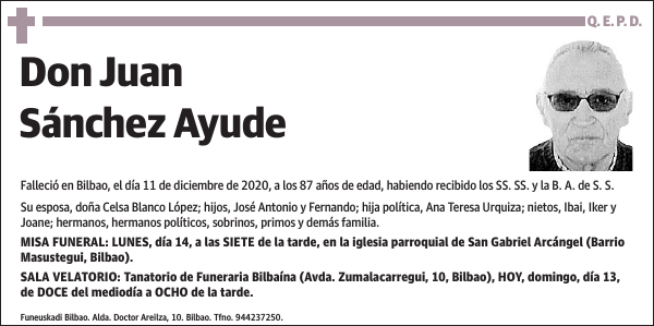 Juan Sánchez Ayude