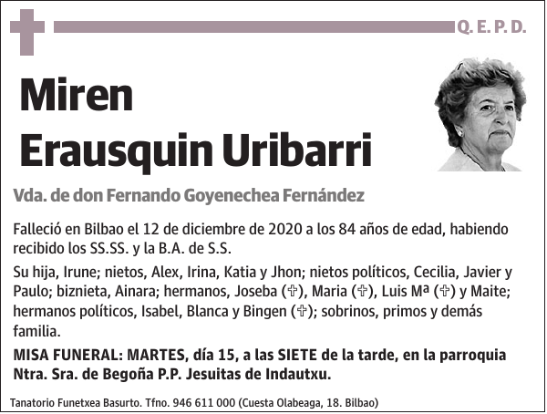 Miren Erausquin Uribarri