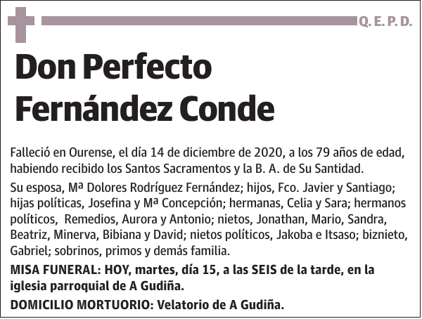 Perfecto Fernández Conde