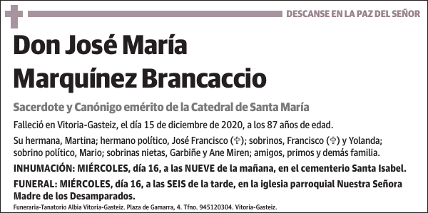 José María Marquínez Brancaccio