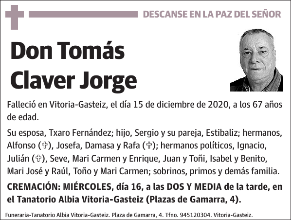 Tomás Claver Jorge