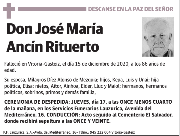 José María Ancín Rituerto